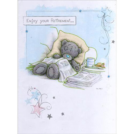 Retirement Me to You Bear Card £3.35